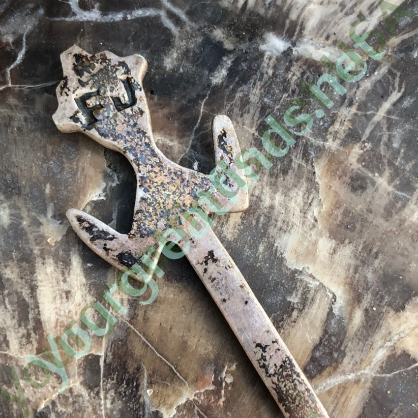 Vintage Signed Navajo Yei Figure Collector Spoon Sterling Silver Felix Joe Yourgreatfinds