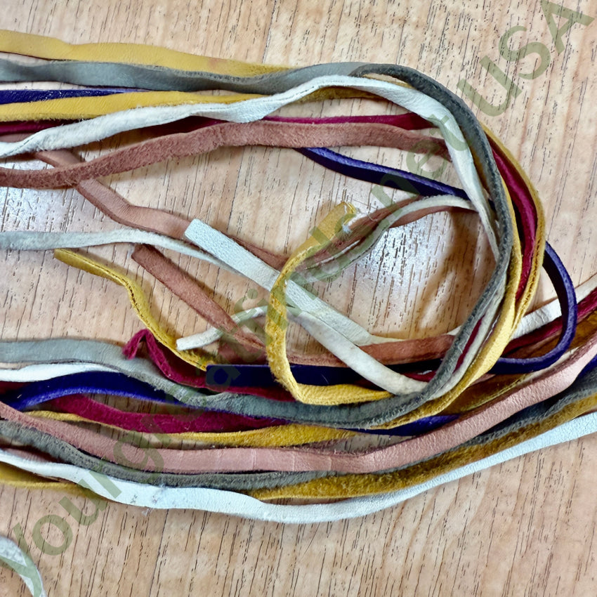 Vintage Soft Leather Fringe Belt Phil Sockett belt