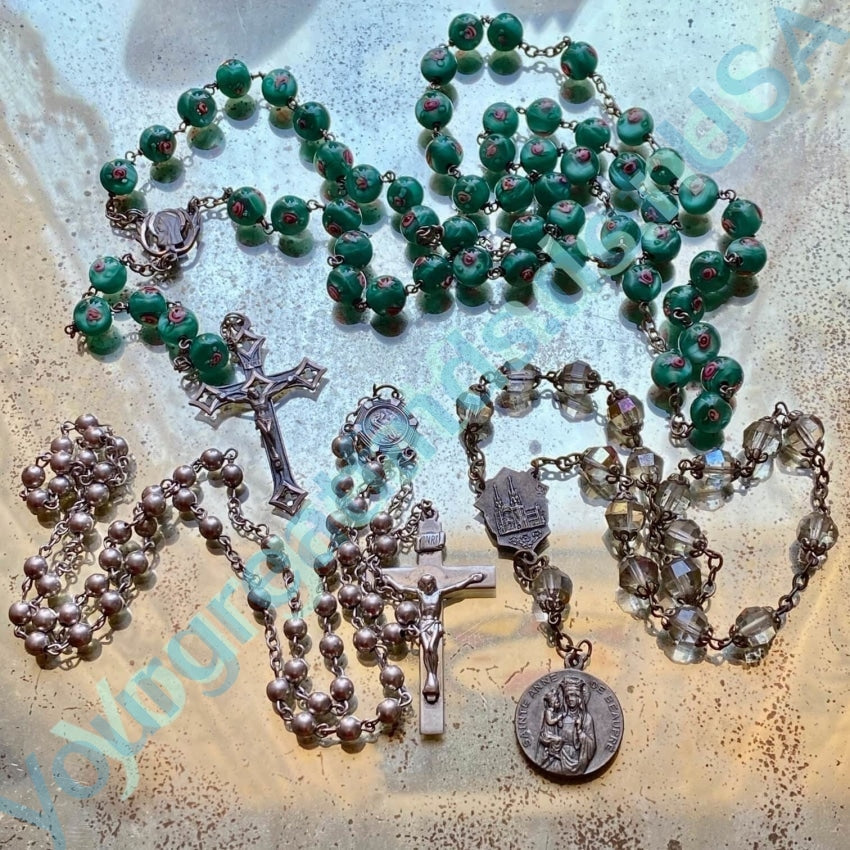 Vintage Solid Sterling Silver Rosary Yourgreatfinds