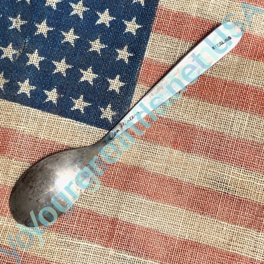 Vintage Sterling Silver Baby Spoon Navajo Don Platero Yourgreatfinds