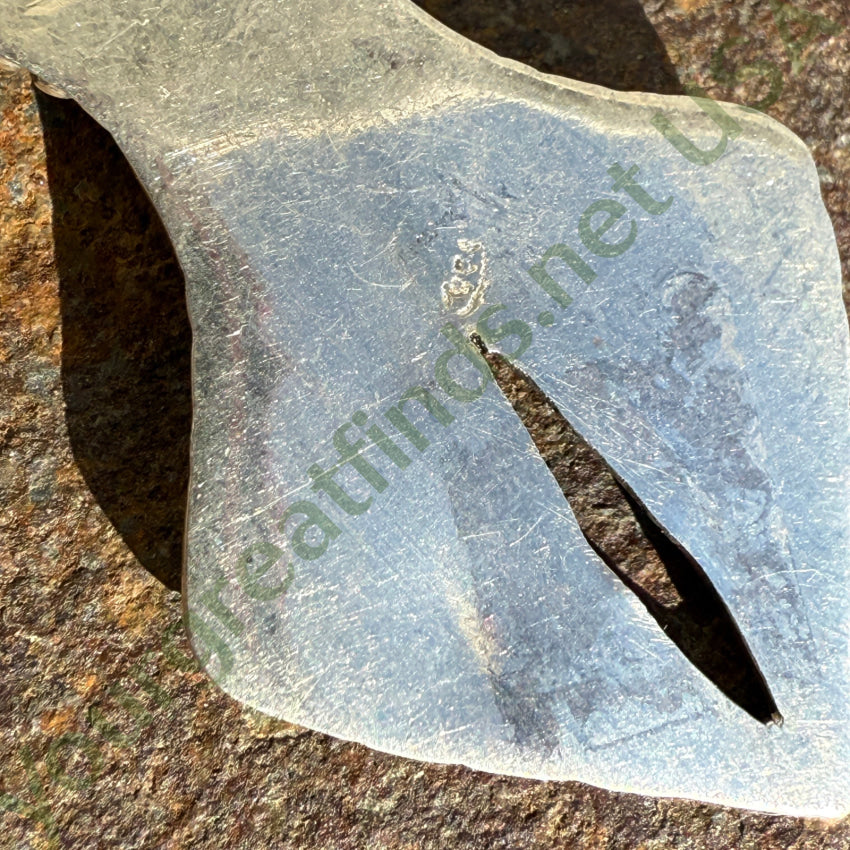 Vintage Sterling Silver & Black Onyx Pendant Chain Necklace necklace