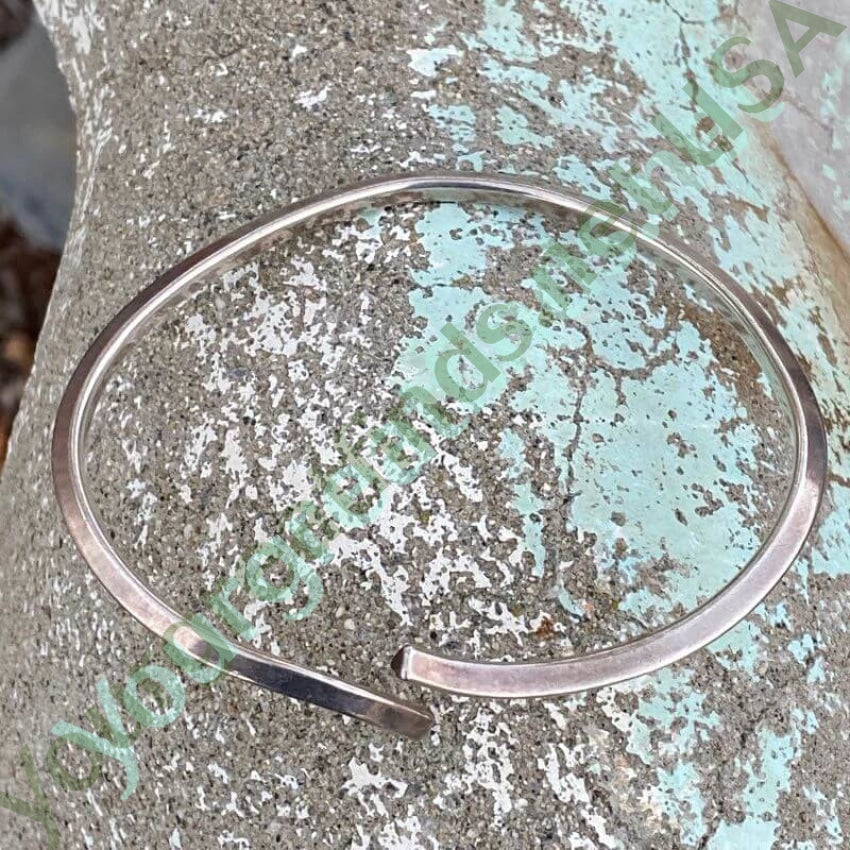 Vintage Sterling Silver Carinated Bypass Cuff Bracelet Yourgreatfinds