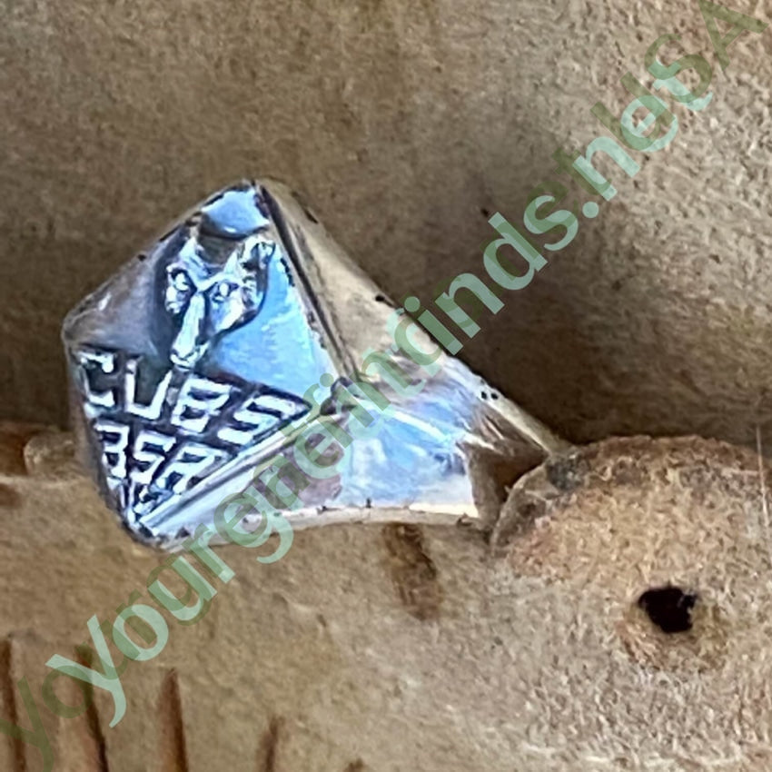 Vintage Sterling Silver Cub Scouts Ring Size 7 Yourgreatfinds