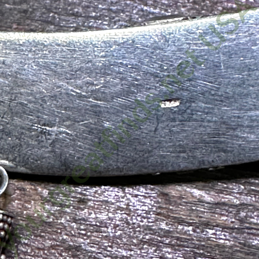 Vintage Sterling Silver Gold & Quartz Point Necklace