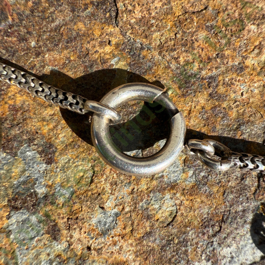 Vintage Sterling Silver & Golden Citrine Drop Necklace Earring Set necklace & earring set