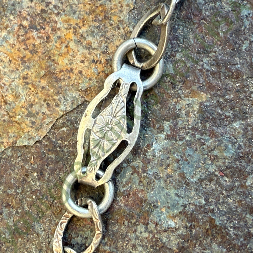 Vintage Sterling Silver Horse Charm Bracelet bracelet
