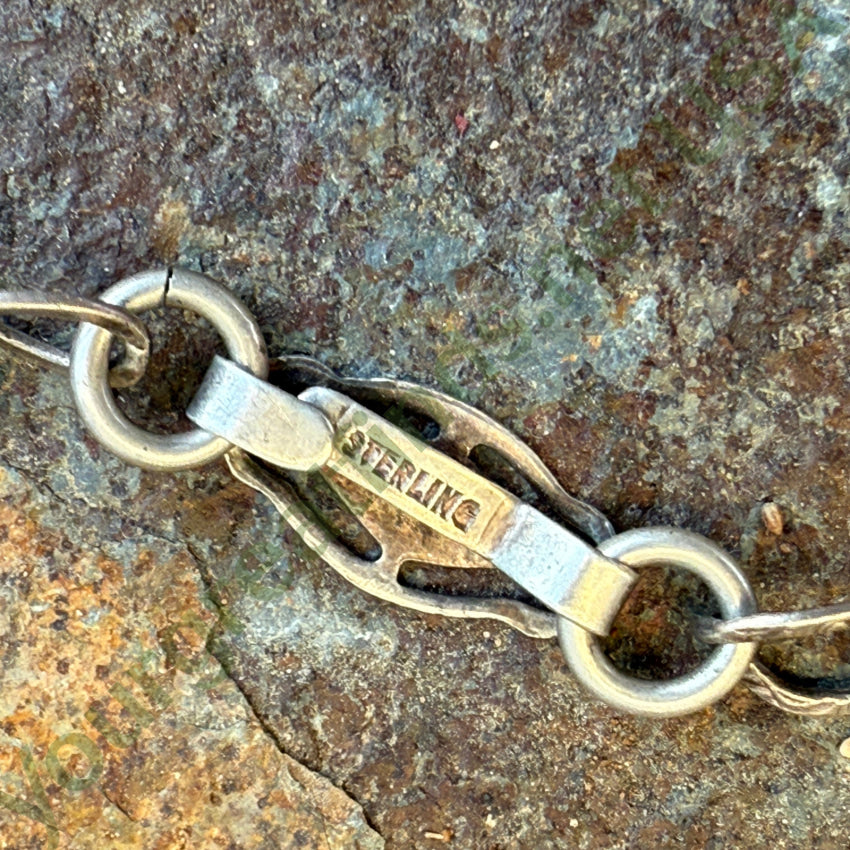 Vintage Sterling Silver Horse Charm Bracelet bracelet