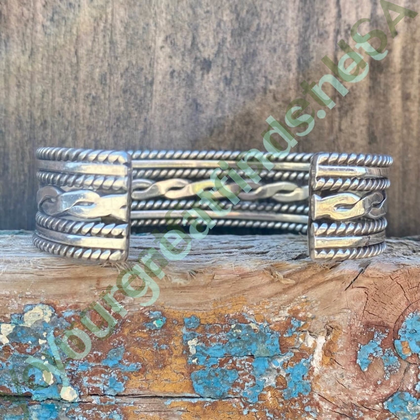 Vintage Sterling Silver Multi-Cuff Bracelet Mexico Yourgreatfinds