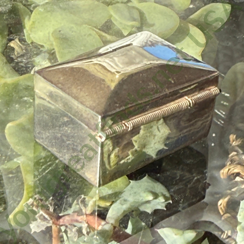 Vintage Sterling Silver Pill Box Taxco Mexico pill box