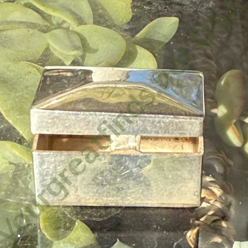 Vintage Sterling Silver Pill Box Taxco Mexico pill box