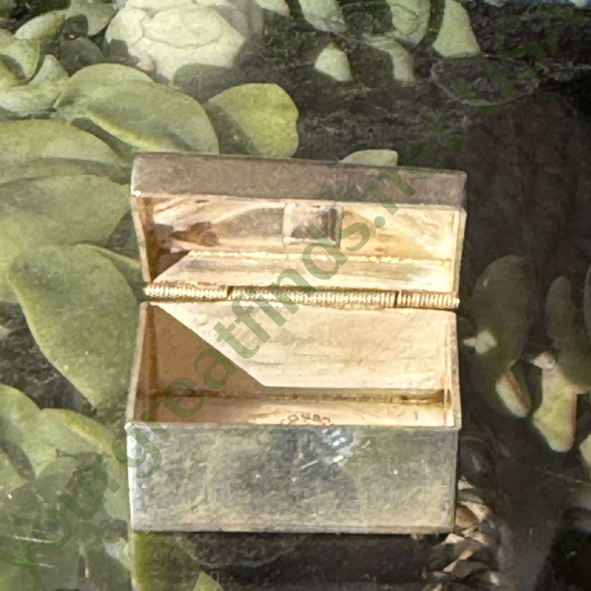 Vintage Sterling Silver Pill Box Taxco Mexico pill box