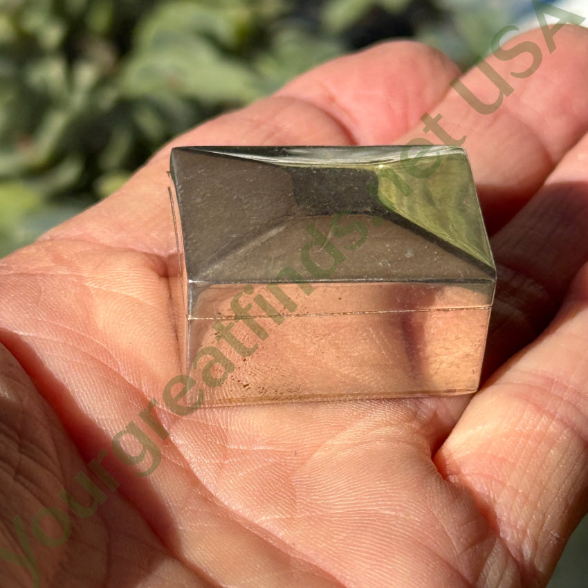 Vintage Sterling Silver Pill Box Taxco Mexico pill box