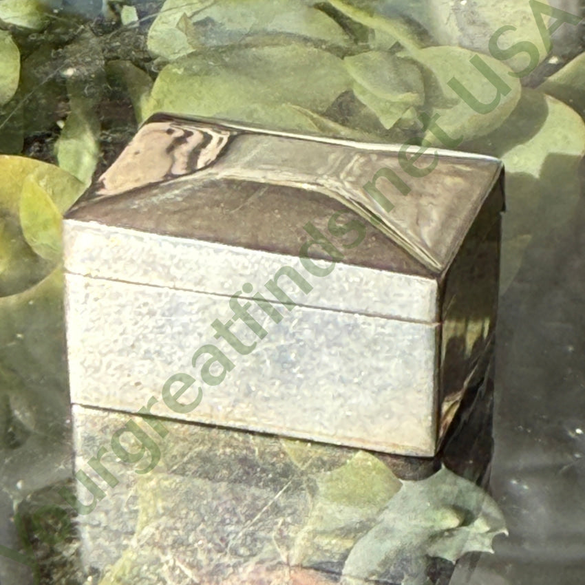 Vintage Sterling Silver Pill Box Taxco Mexico pill box