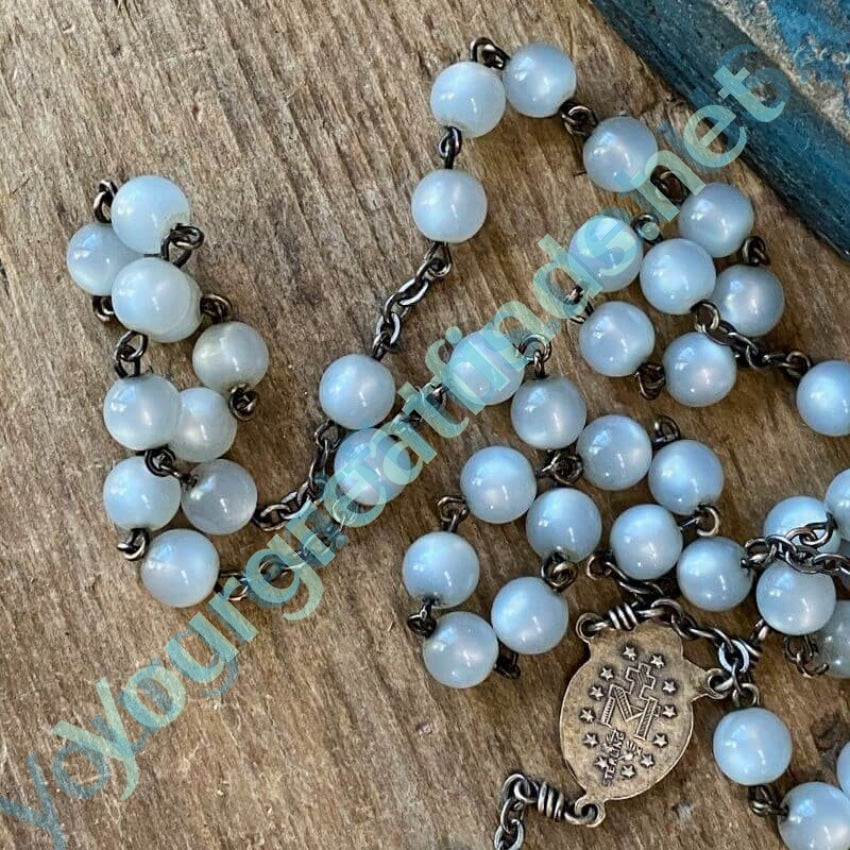 Vintage 2024 sterling silver rosary beads