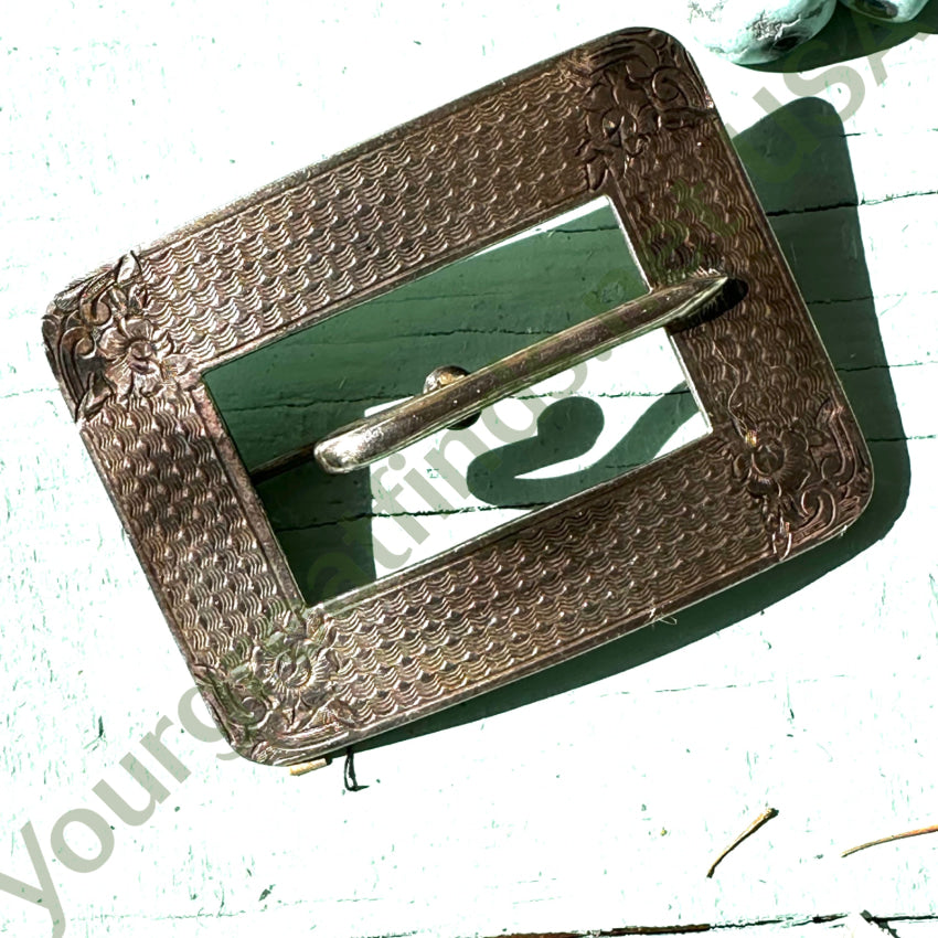 Vintage Sterling Silver Sash Pin Apparel & Accessories