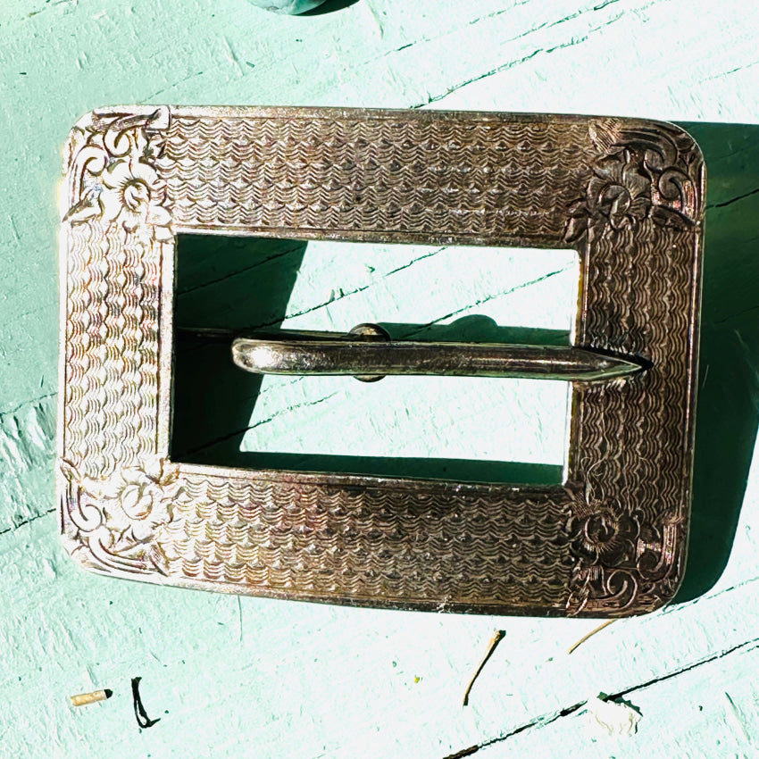 Vintage Sterling Silver Sash Pin Apparel & Accessories