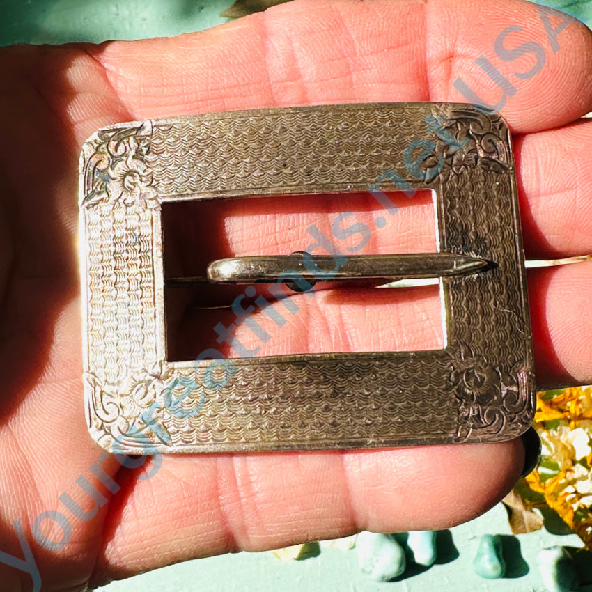 Vintage Sterling Silver Sash Pin Apparel & Accessories