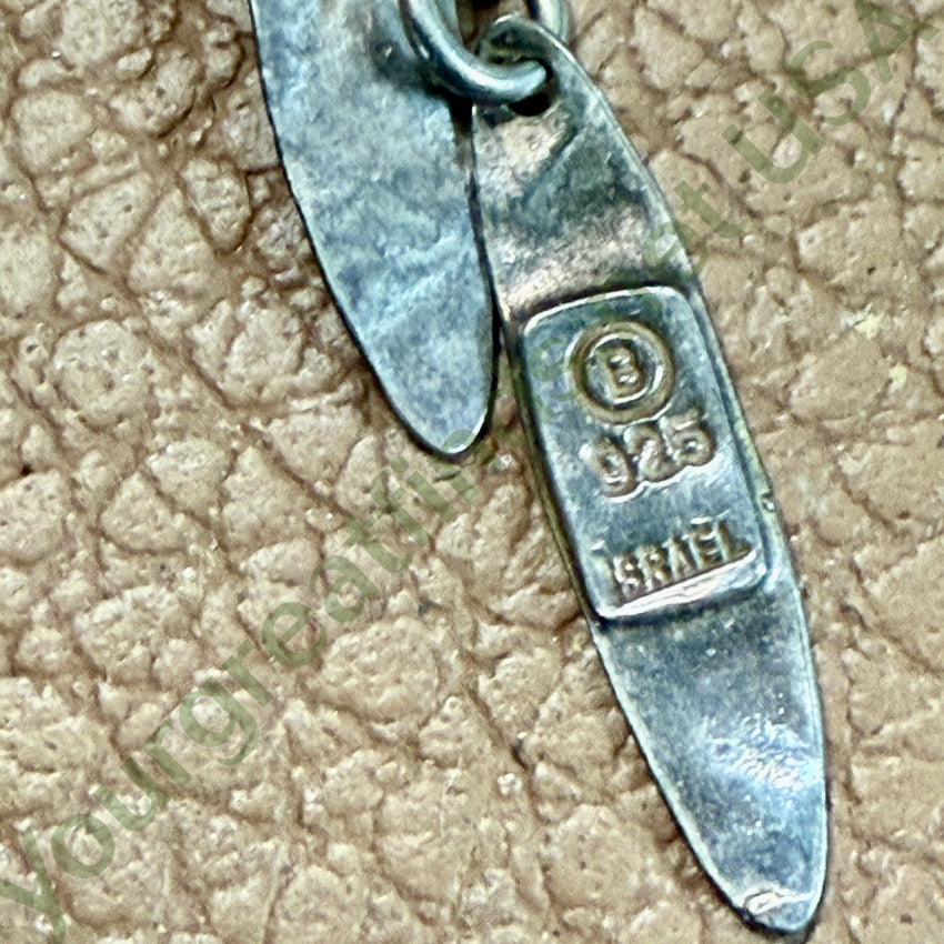 Vintage Sterling Silver Shoulder Duster Pierced Post Earrings Earrings