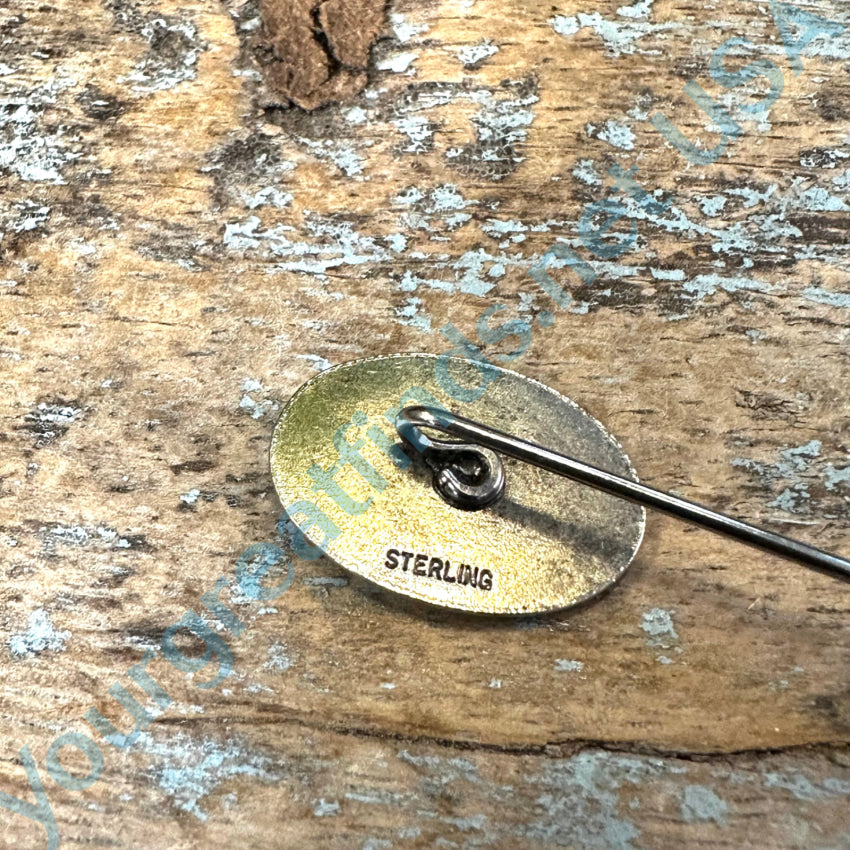 Vintage Sterling Silver Stick Pin