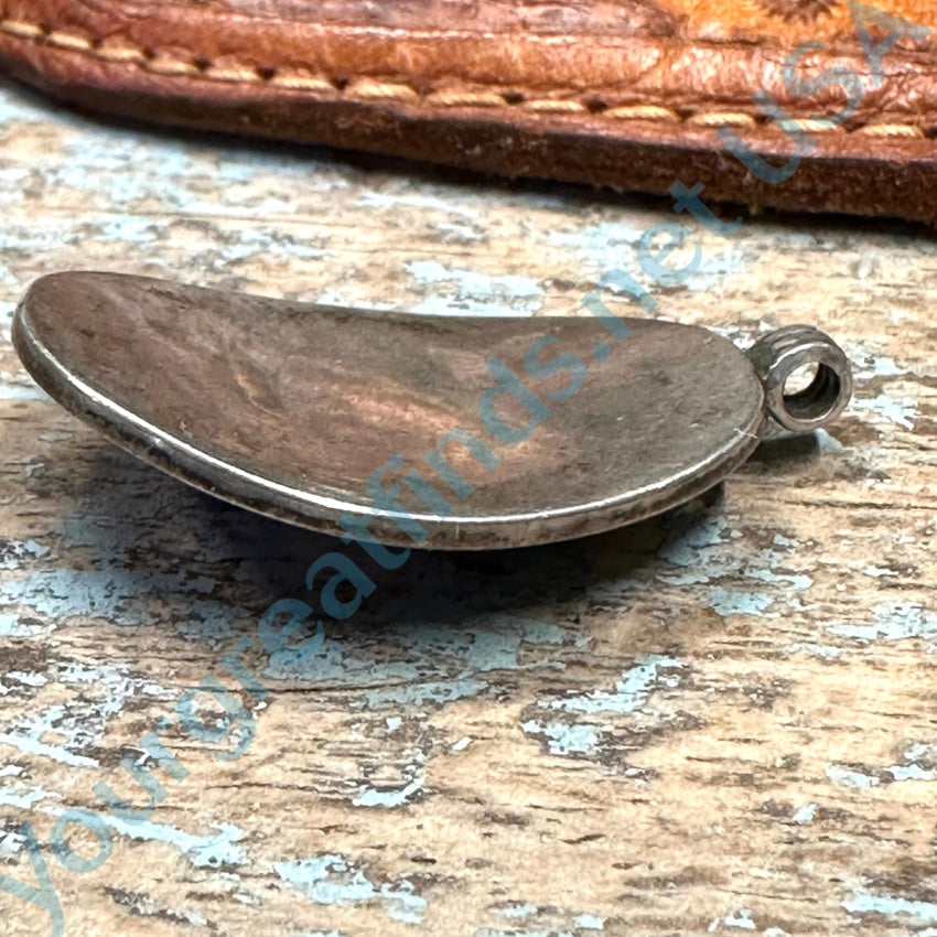 Vintage Sterling Silver Triple Garnet Pendant