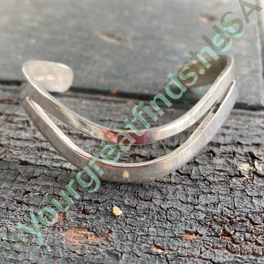 Vintage Sterling Silver Watch Guard Bracelet Taxco Mexico Yourgreatfinds