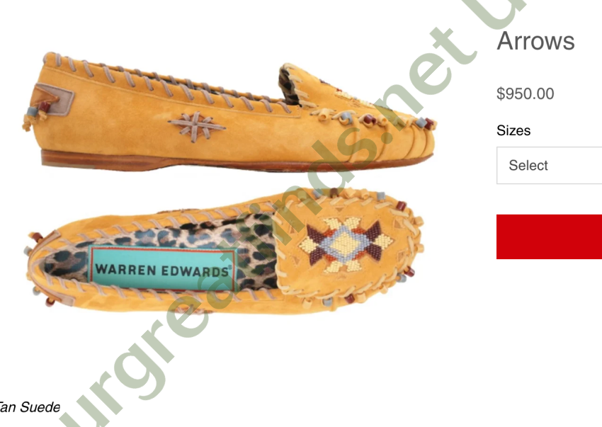 Vintage Susan Bennis Warren Edwards The Arrows Beaded Leather Shoes 6 1/2 Shoes