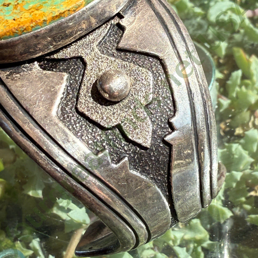 Vintage Thomas Tommy Singer Sterling Silver Turquoise Cuff Bracelet bracelet