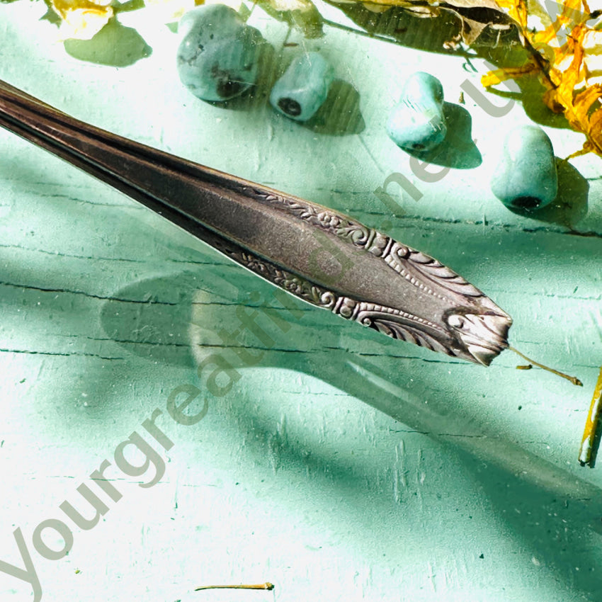 Vintage Wallace Sterling Silver Spoon Brooch Apparel & Accessories