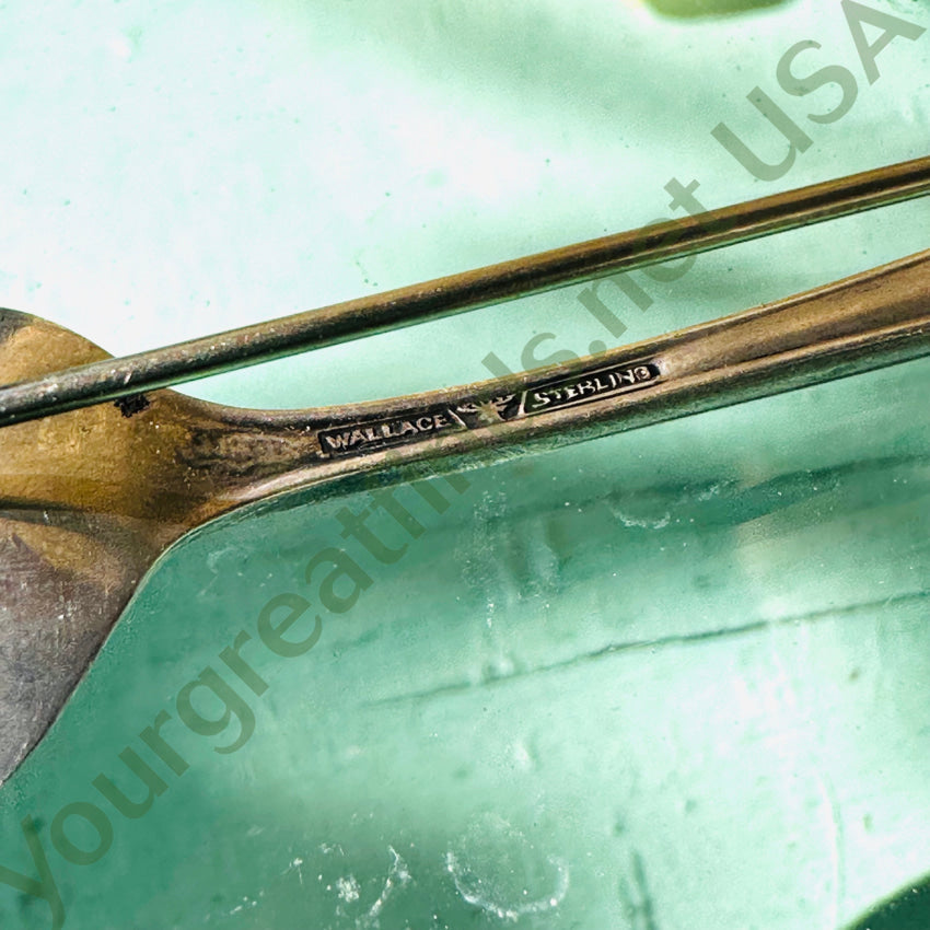 Vintage Wallace Sterling Silver Spoon Brooch Apparel & Accessories