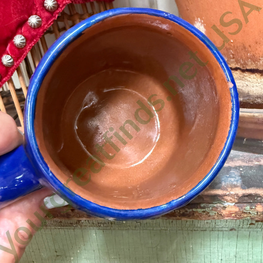 Vintage Xalitla Clay Storyteller Mug Guerrero Mexico mug