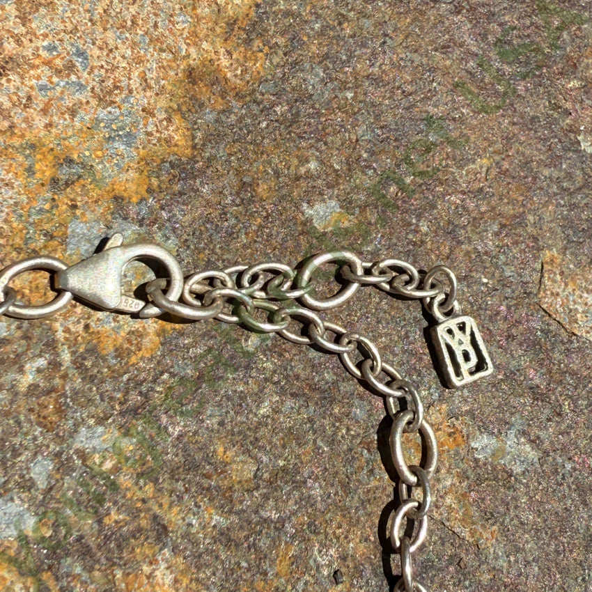 Waxing Poetic Sterling Silver & Bronze Arrow Bracelet ring