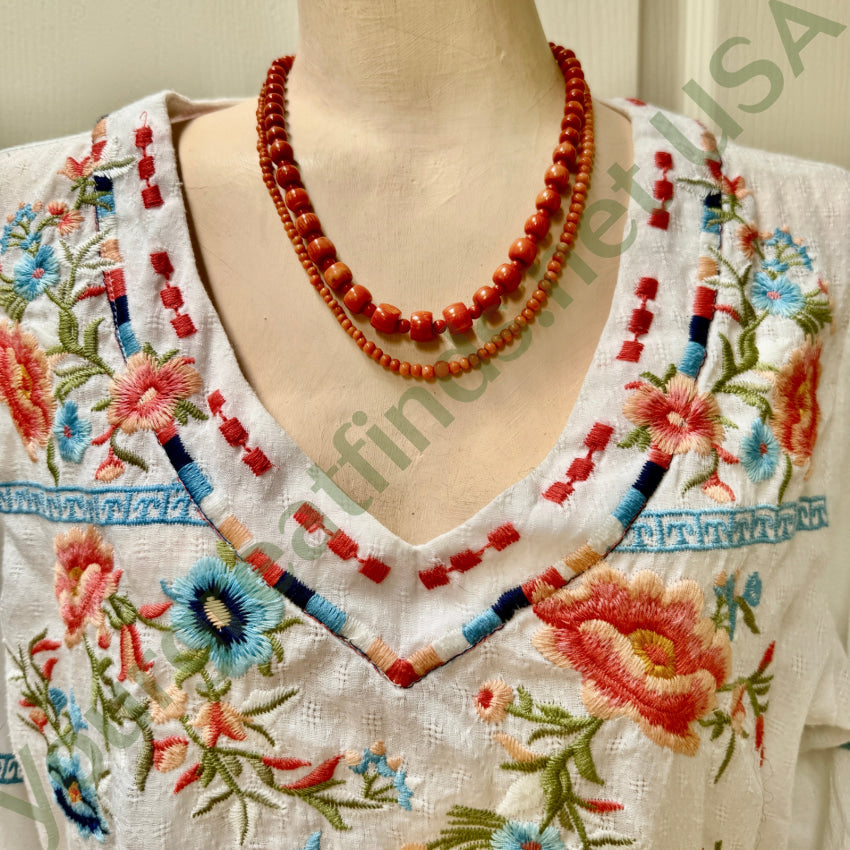 White Cotton Embroidered Top by Paparazzi by Biz blouse