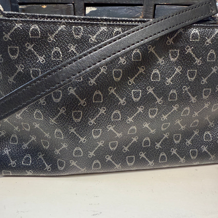 Why Fieldstone Leather Equestrian Handbag Pochette purse