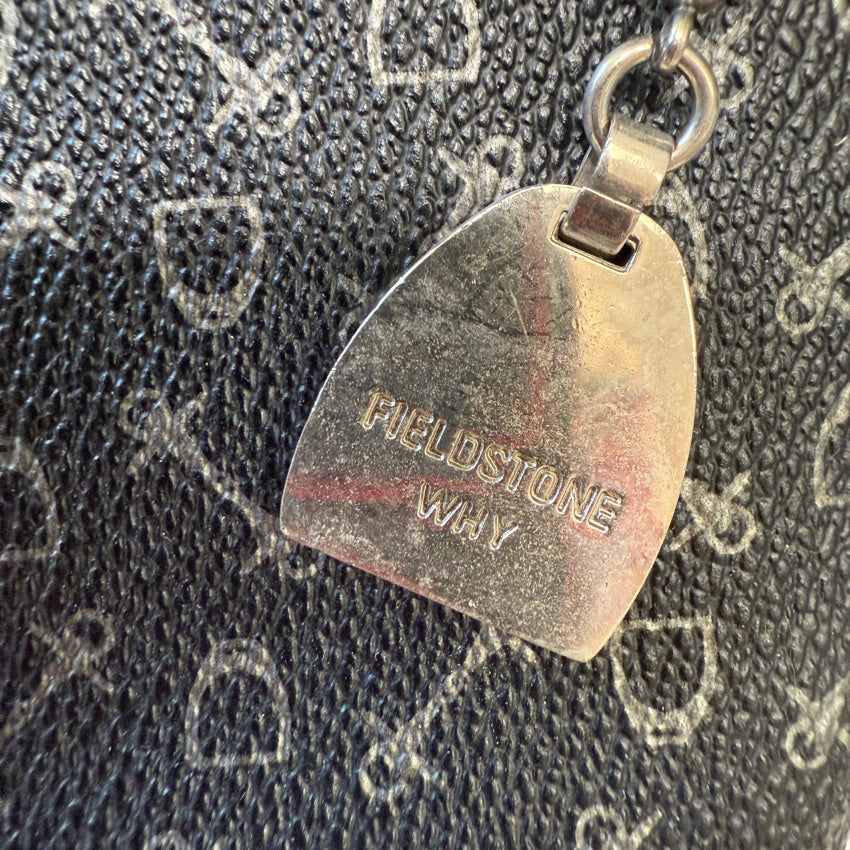 Why Fieldstone Leather Equestrian Handbag Pochette purse