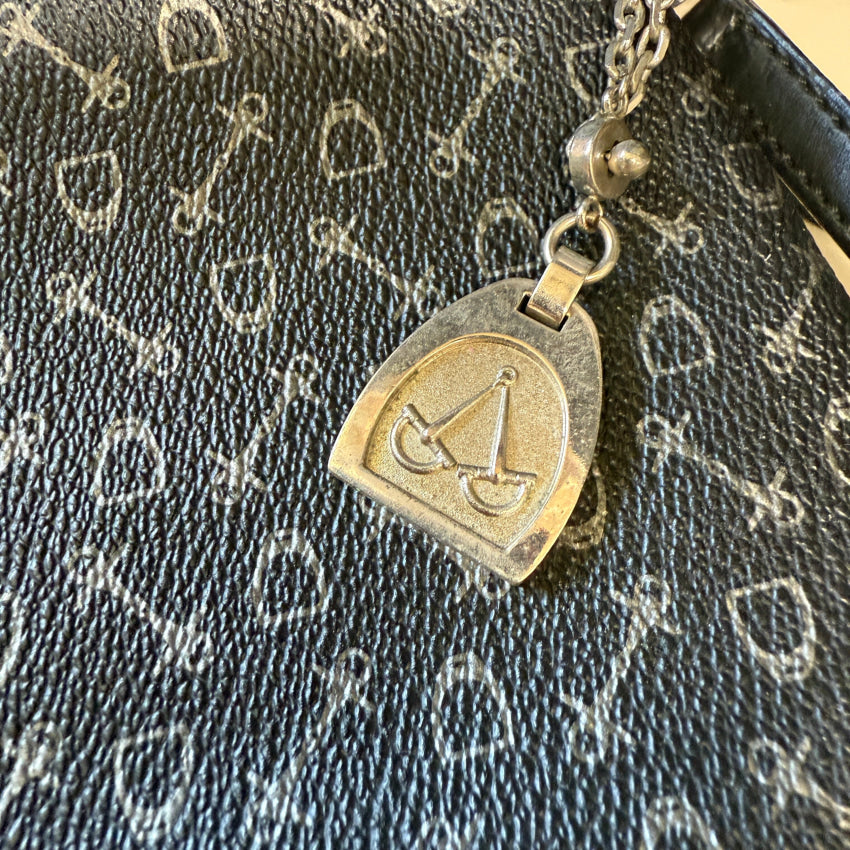 Why Fieldstone Leather Equestrian Handbag Pochette purse