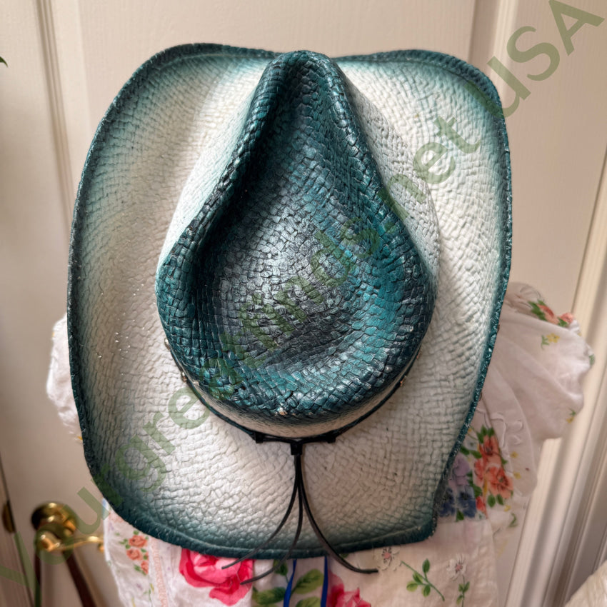 Women’s Western Express Teal Ombré Cowgirl Hat western hat