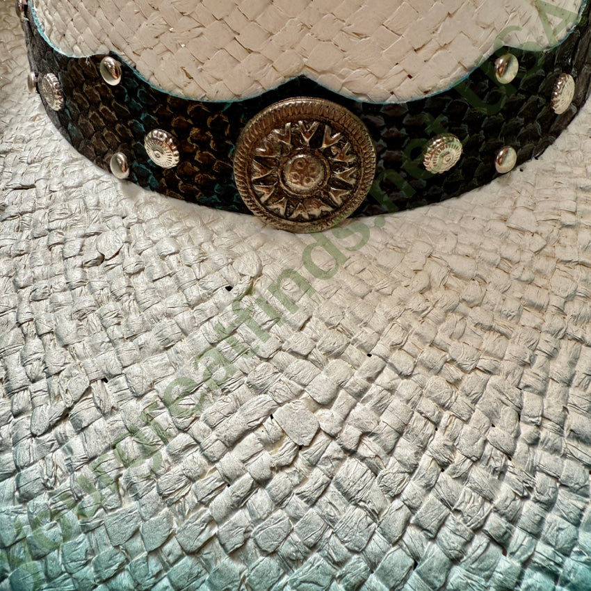 Women’s Western Express Teal Ombré Cowgirl Hat western hat