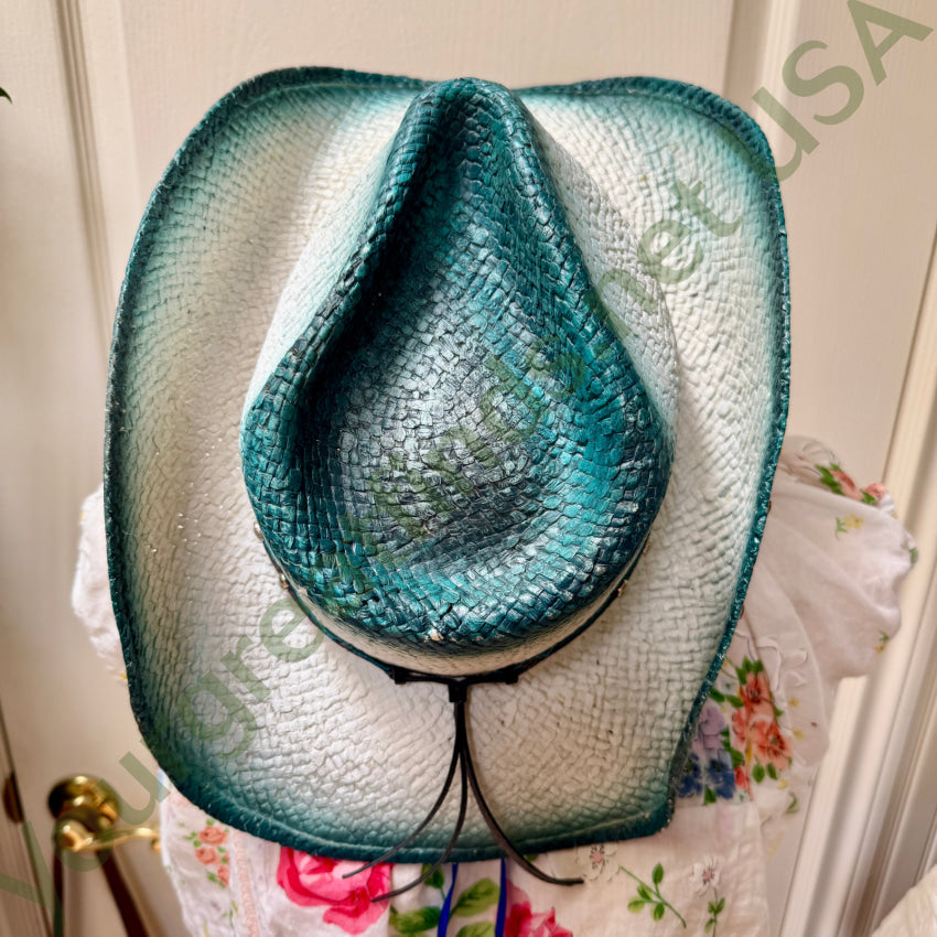 Women’s Western Express Teal Ombré Cowgirl Hat western hat