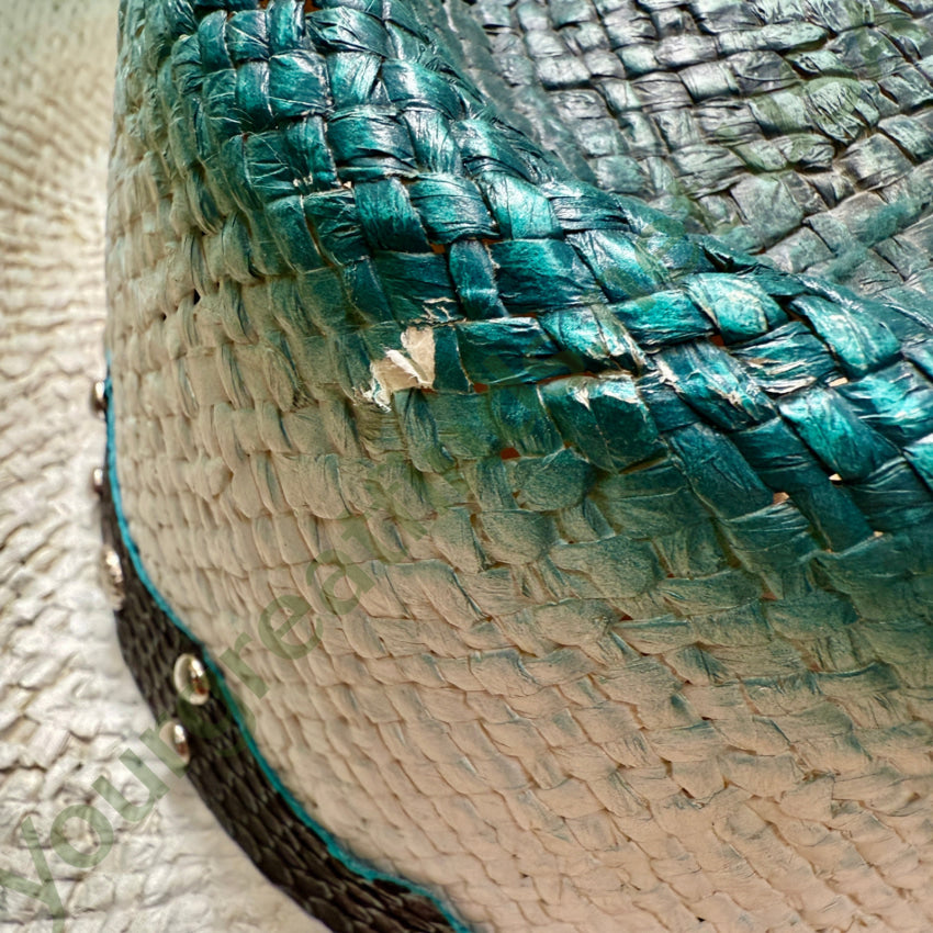 Women’s Western Express Teal Ombré Cowgirl Hat western hat