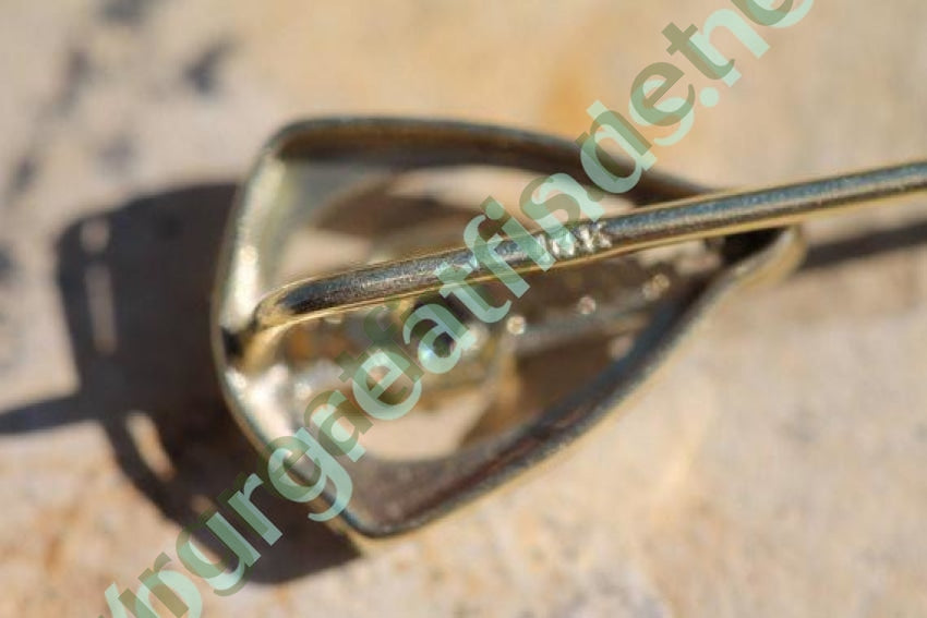 Yellow Gold & Diamond Stick Pin 14k Gold Yourgreatfinds