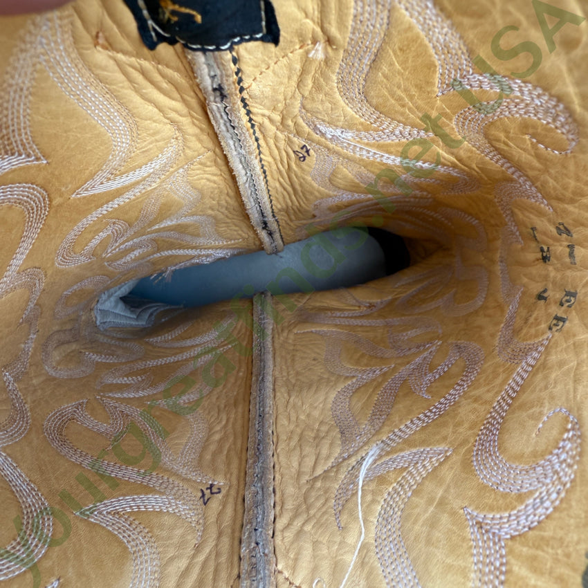 Yucca Boots Exotic Line Ostrich Leather Men’s 7 Women’s 8.5 Western boots