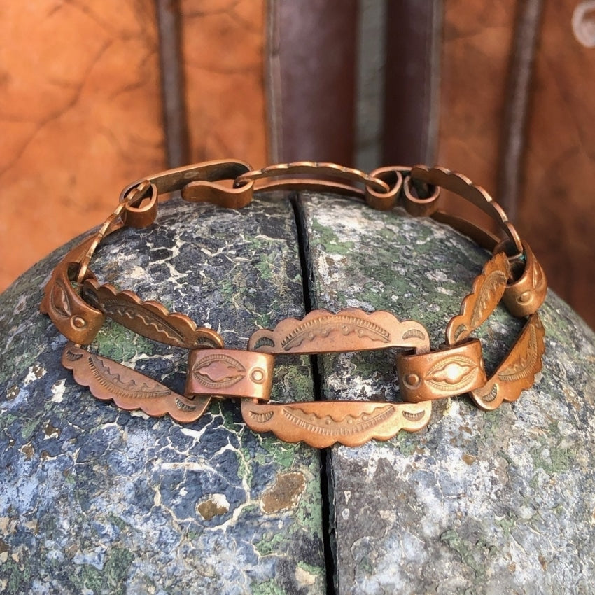 Solid Copper Indian Bracelet Trading Post Yourgreatfinds