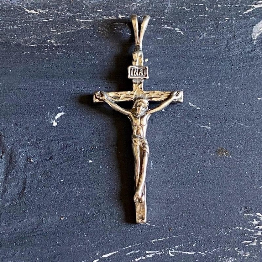 Sterling Silver Crucifix Pendant Yourgreatfinds