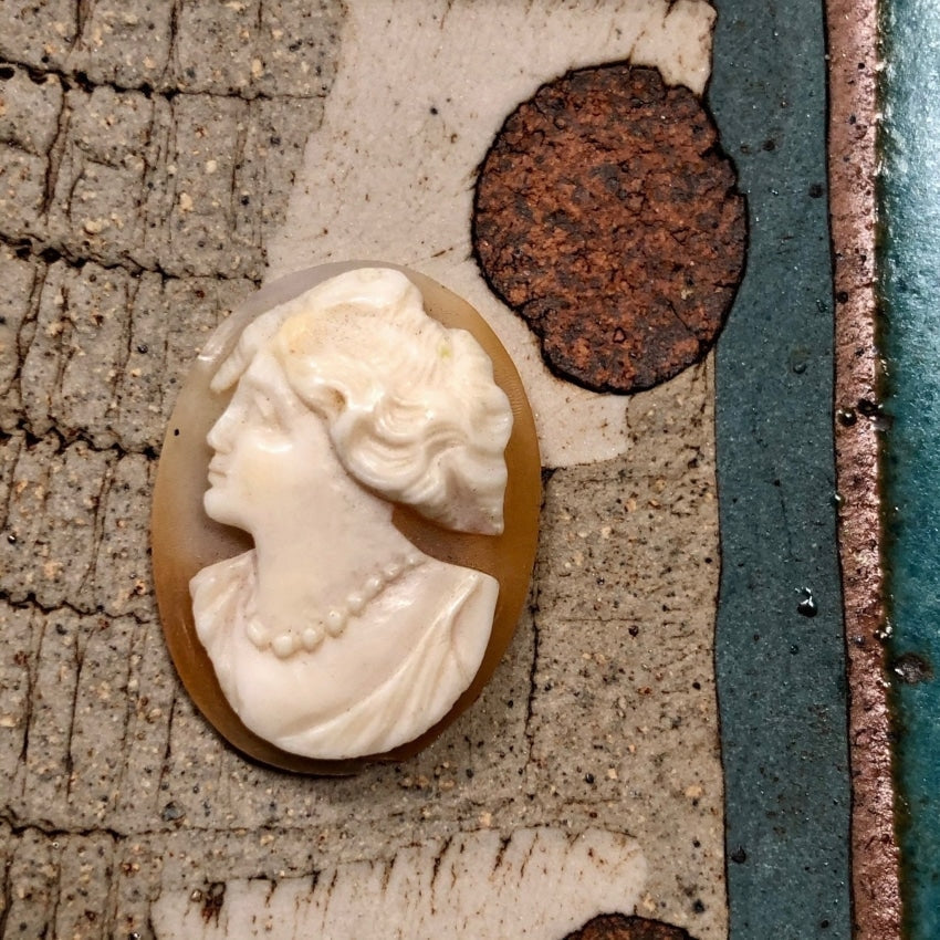 Unset Cameo Hand Carved Shell Italian Antique Yourgreatfinds