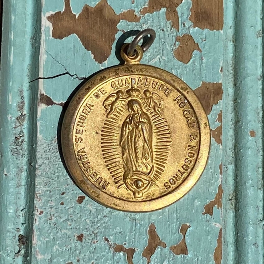 Sterling Silver Our Lady of Guadalupe Medal, Virgen De Guadalupe Necklace, Virgin  Guadalupe Pendent, Virgin Mary Necklace, Guadalupana - Etsy | Silver, Virgin  mary necklace, Sterling silver