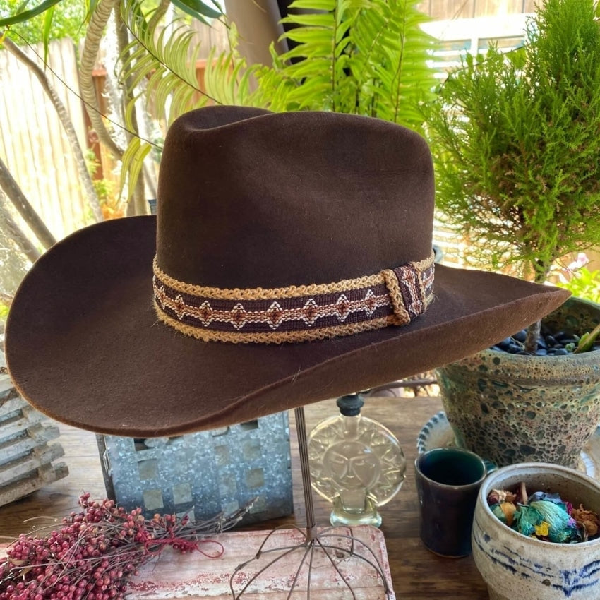 Vintage John Stetson Brown 3X Beaver Cattleman Hat Yourgreatfinds