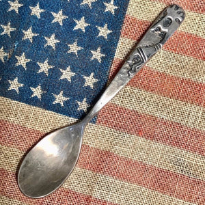 Vintage Sterling Silver Baby Spoon Navajo Don Platero